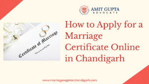 How to Apply for a Marriage Certificate Online in Chandigarh