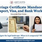 Is a Marriage Certificate Mandatory for Passport, Visa, and Bank Work?